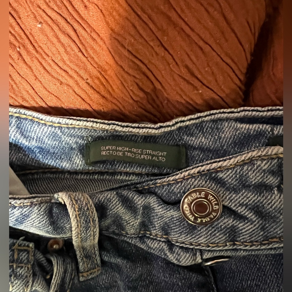 Wild Fable Super High-Rise Straight Jeans - Picture 3 of 4